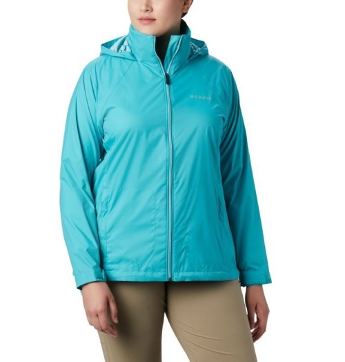 Columbia Switchback III Jakke Dame Turkis | Plus Size 37842L